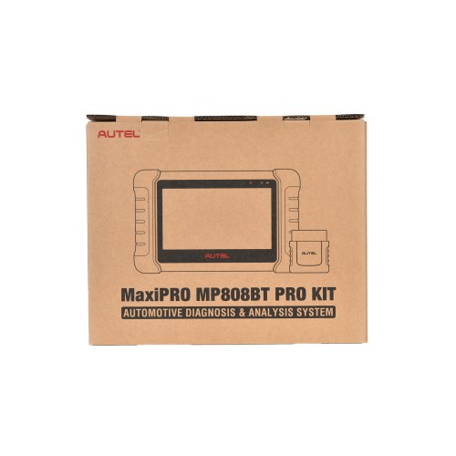 Autel Scanner MaxiPRO MP808BT Pro Kit -OBD2 Diagnostic Scan Tool, Active Test ECU Coding for Unlock Hidden, Bi-Directional Control