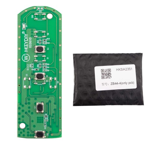 KEYDIY ZB44-4 Universal Smart Key PCB Board Only 5Pezzi /Lot