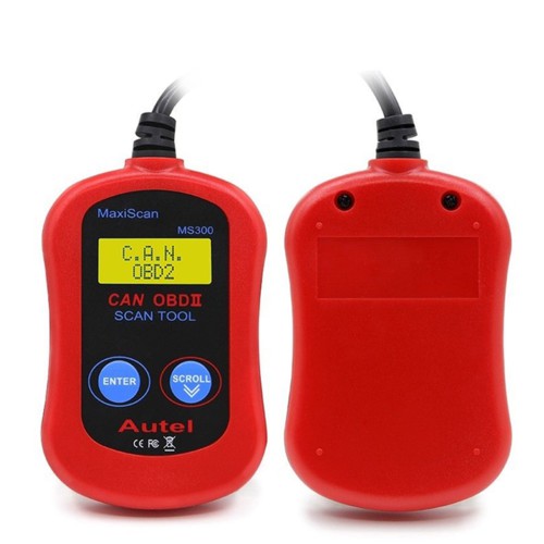 Autel MS300 Universal OBD2 Scanner Car Code Reader, Turn Off Check Engine Light, Read & Erase Fault Codes, Check Emission Monitor Status CAN Vehicles