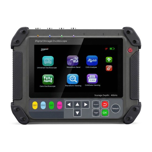 DIAGXT T80 Universal Oscilloscope & Automotive Oscilloscope, Parse, Modify, Send CAN Bus Data, Beginner-friendly with 4G Memory