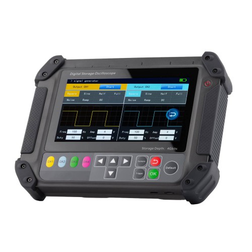 DIAGXT T80 Universal Oscilloscope & Automotive Oscilloscope, Parse, Modify, Send CAN Bus Data, Beginner-friendly with 4G Memory
