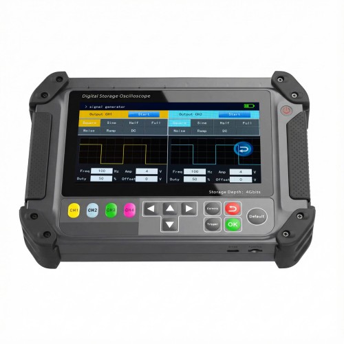 DIAGXT T80 Universal Oscilloscope & Automotive Oscilloscope, Parse, Modify, Send CAN Bus Data, Beginner-friendly with 4G Memory