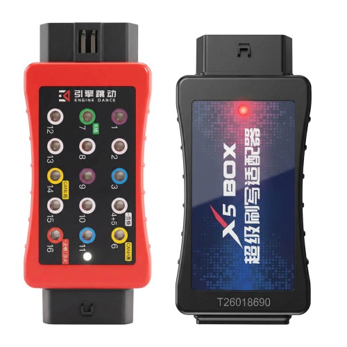 EngineDance X5 2-in-1 ECU Programming &Truck Diagnostics with X5 Box Full Configuration