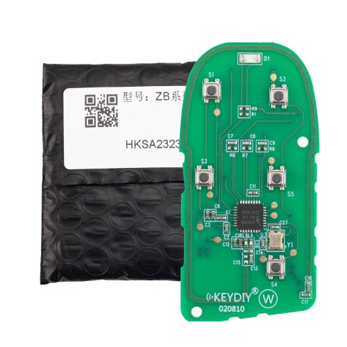 KEYDIY KD ZB13 Universal Smart Key PCB 5 Buttons (Only PCB) for Maserati Type