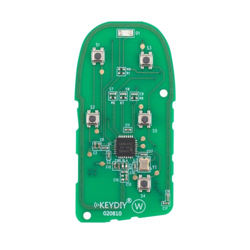 KEYDIY KD ZB13 Universal Smart Key PCB 5 Buttons (Only PCB) for Maserati Type