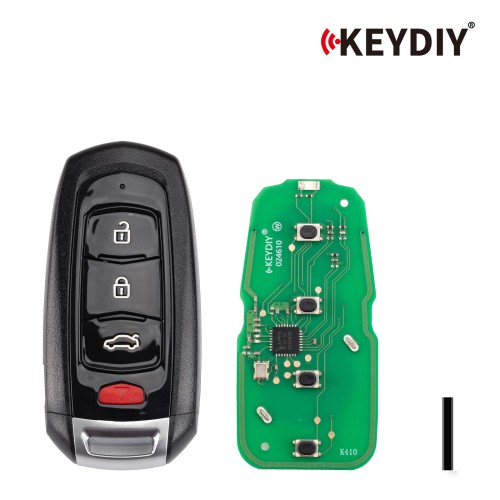 KEYDIY KD ZB45-4 Universal Smart Remote Key 3+1 Buttons for Geely Type