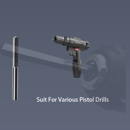 GODIAG 70MM Long Grinder Drill Bit D6x33x70 For Pistol Dills Used for Lock Cylinders & Safe Boxes Brass Locks
