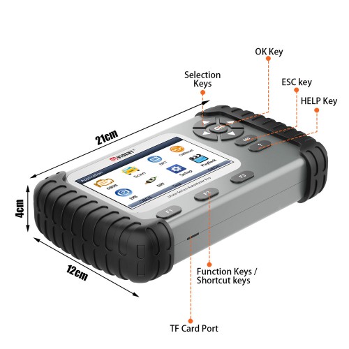 VIDENT iAuto708 Sistema Completo Tutte Le Marche Scan Tool OBDII Scanner OBDII Strumento Diagnostico
