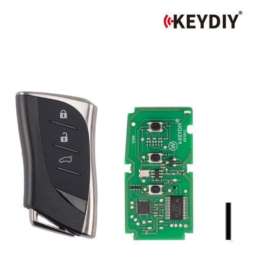 KEYDIY KD TDB42-3 Universal Smart Remote Key 3 Buttons for Lexus Type 5pcs/Lot