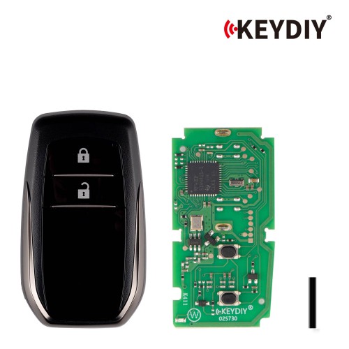 KEYDIY KD TB01-2 Universal Smart Remote Key 2 Buttons for Toyota Type