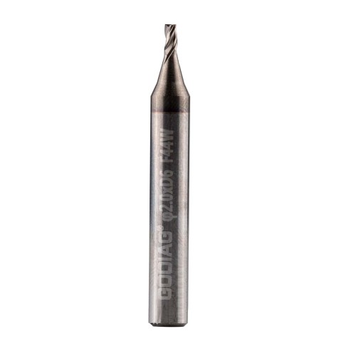 GODIAG F44W 2.0MM End Milling Cutter φ2.0xD6x45Lx3F For SILCA MATRIX PRO, MATRIX EVO, MATRIX SLX, MATRIX SX, MATRIX S 5pcs/Lot