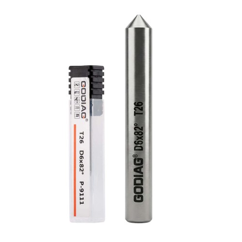 GODIAG T26 82° Tracer φ6x82°x48L-0.8 For SILCA MATRIX PRO, MATRIX EVO, MATRIX SLX, MATRIX SX, MATRIX S 5pcs/Lot
