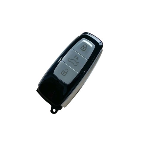 OEM Key Shell for KEYDIY MLB08 Silver Button Universal Smart Remote Key for Audi