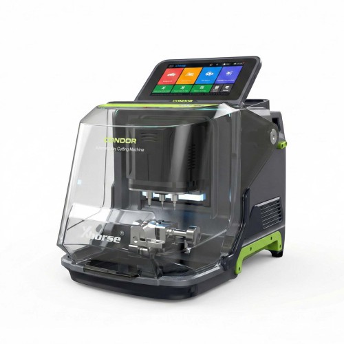2026 Nuovo XHORSE XCMT01GL CONDOR XC-TWINS Key Cutting Machine Advanced AI Recognition Superior Double Cutter, Seamless Cutting