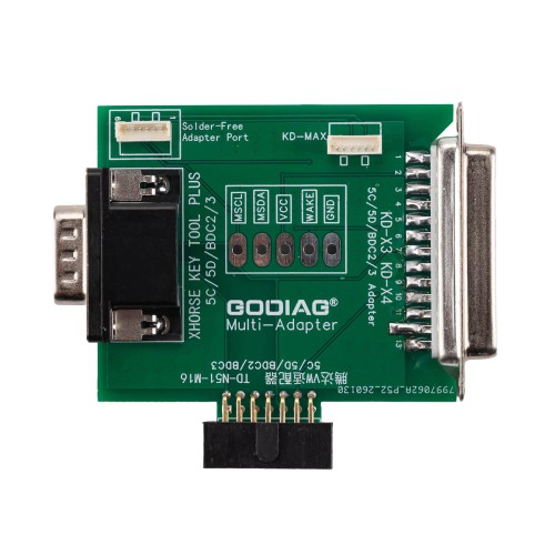 OEM BDC2 BDC3 14-in-1 Adapter Kit for VAG 5C/ 5D/Porsche/AUDI A3/BMW Encrypted Key Programming & Matching