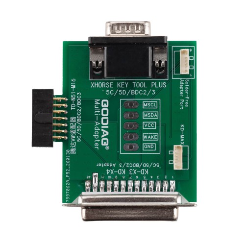 OEM BDC2 BDC3 14-in-1 Adapter Kit for VAG 5C/ 5D/Porsche/AUDI A3/BMW Encrypted Key Programming & Matching