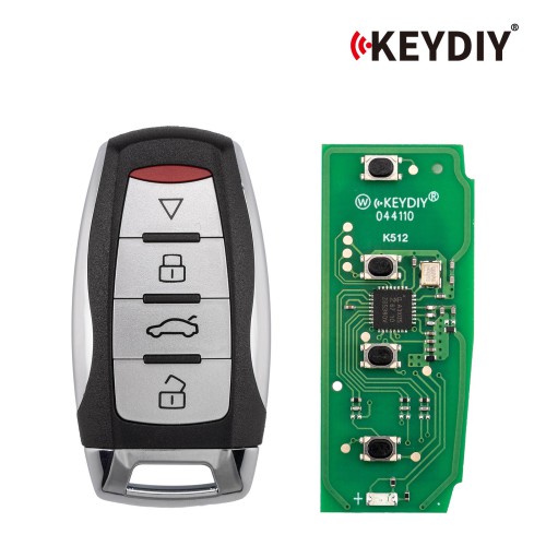 KEYDIY KD ZB64 Universal Smart Remote Key 4 Buttons 5pcs/Lot