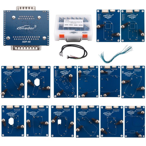 Lonsdor BMW BDC2 BDC3 MQB49 5C 5D Encrypted Solder-Free Adapter Kit 15 Pieces