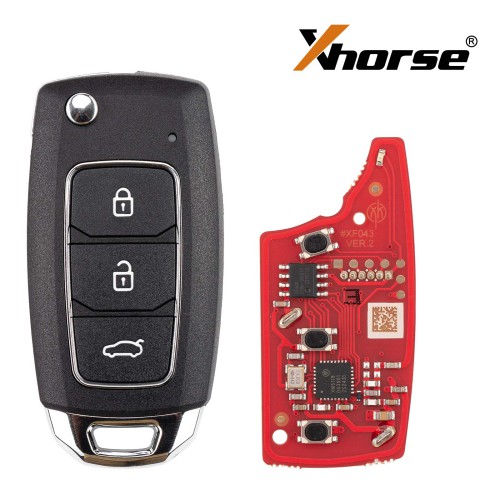 XHORSE XKHY25EN Universal Remote Key 3 Buttons Knife Style 5PCS/Lot