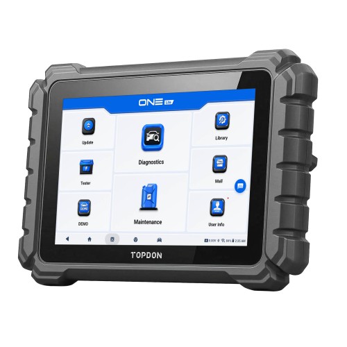 2026 TOPDON ONE Lite Bidirectional Diagnostic Scanner CANFD DoIP J2534 VCI Support ECU Coding Topology 50+ Service Function, TopFix AI