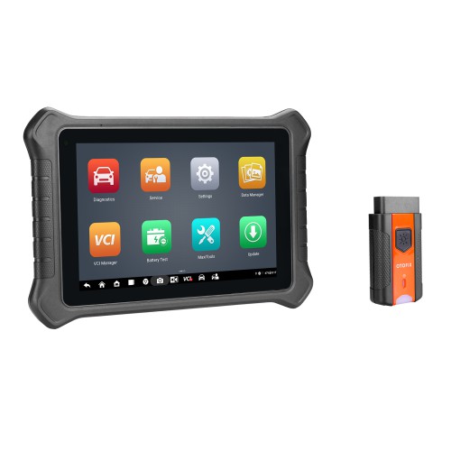 2026 OTOFIX D1 ProS2 10.1 inch Diagnostic Tool with 11600mAh Battery Supports ECU Coding, 40+ Service, FCA AutoAuth, 2-Year Update Replace D1