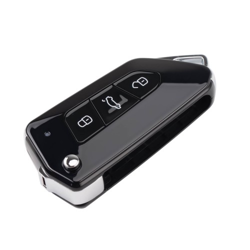 XHORSE XKGA83EN – Telecomando Universale Wired (Cablato), Serie Garage, 3 Tasti, Seconda Generazione – All Black