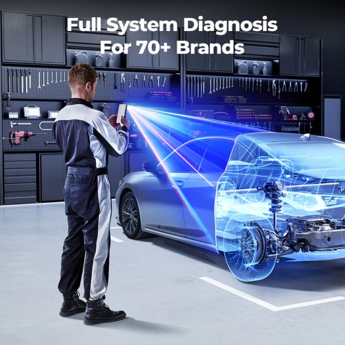 TOPDON TopScan Master Supports 10 OBD2 Testing Modes, 30 Service Functions, DoIP, 1 Year of Free Update & Warranty