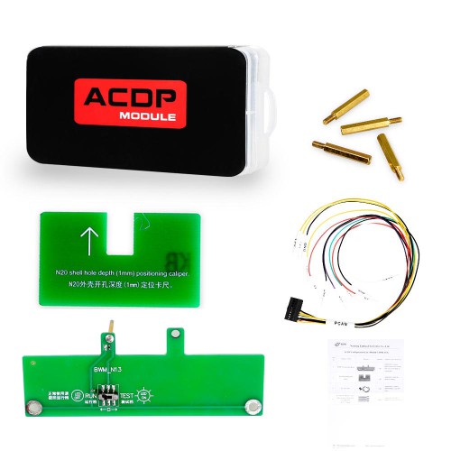 YANHUA Module 3: Yanhua Mini ACDP Programming Master Read and write BWM DME ISN code when all keys lost NO need Soldering