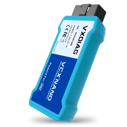 VXDIAG VCX NANO for GM/OPEL GDS2 Diagnostic Tool WIFI Version  + U Disk with Software