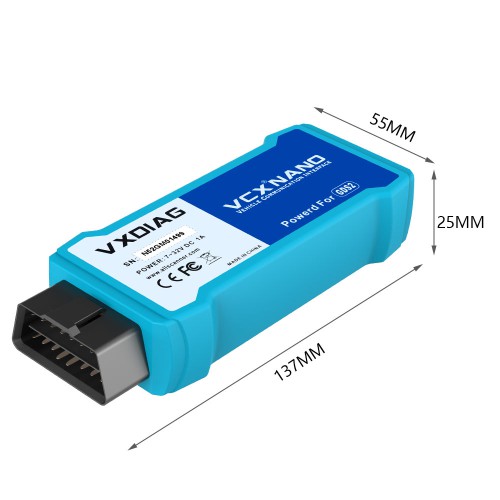 VXDIAG VCX NANO for GM/OPEL GDS2 Diagnostic Tool WIFI Version  + U Disk with Software