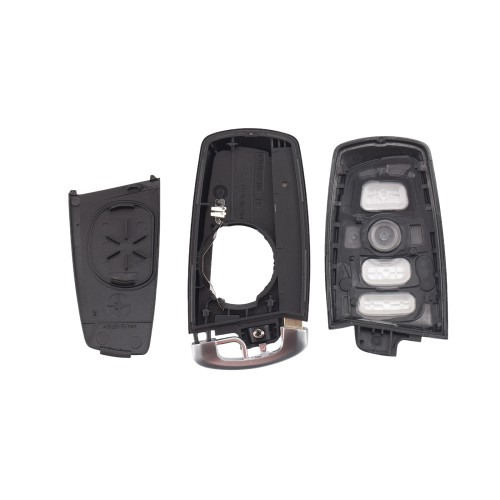 OEM BMW F-Series Key Shell 4-Button Silver Color for XHORSE XSBMB1EN Bread Style PCBA