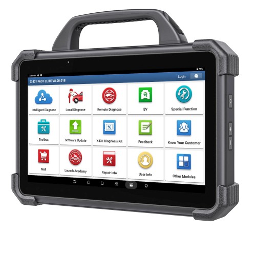 95% Nuovo-Launch X-431 PAD VII PAD 7 Elite Strumento Diagnostico per Autoveicoli di Calibrazione ADAS Supporta la Codifica e la Programmazione online