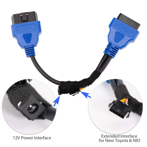 Cavo di Estensione Funzione OBD Keydiy per Ford AKL (Bypass) - Compatibile con KD-X4