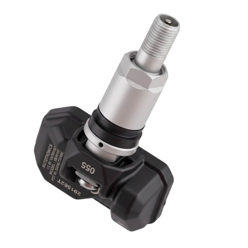 LAUNCH TSENSOR-05S RF TPMS Sensor (Overseas Configuration with Adjustable Angle Sandblasted Silver Aluminum) 4Pezzi/Lot