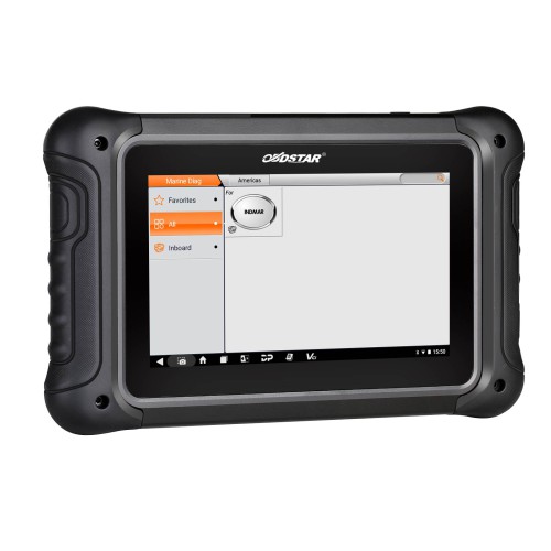 OBDSTAR ISCAN PRO INDMAR (Marine) Supporta la Diagnosi INDMAR Marine, il Ripristino BLM, la Pulizia del Fasatore dell'Albero a Camme