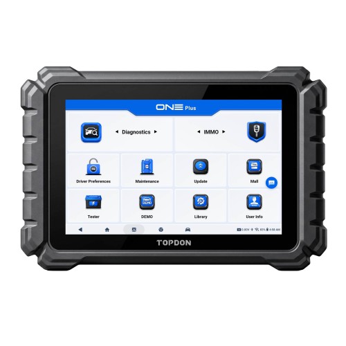 (2 Years Update)TOPDON ONE PLUS Professional 10.1" Automotive Diagnostic Tool Supports Hidden Functions Activation, 50+ Maintenance Functions