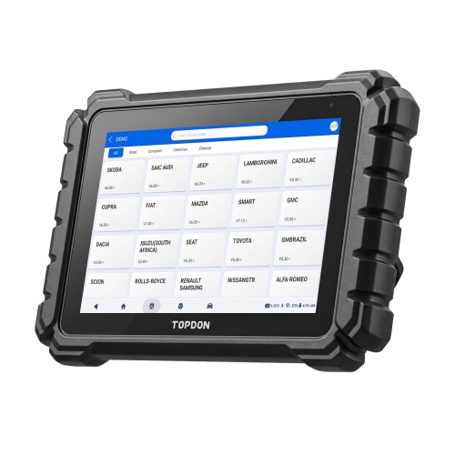 (2 Years Update)TOPDON ONE PLUS Professional 10.1" Automotive Diagnostic Tool Supports Hidden Functions Activation, 50+ Maintenance Functions