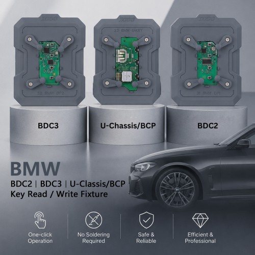 CGDI Adattatori Senza Saldatura per BMW BDC2 BDC3 Classe U/BCP - Compatibile con CGDI K2 e CGDI A2 - Lettura/Scrittura Chiavi Professionale
