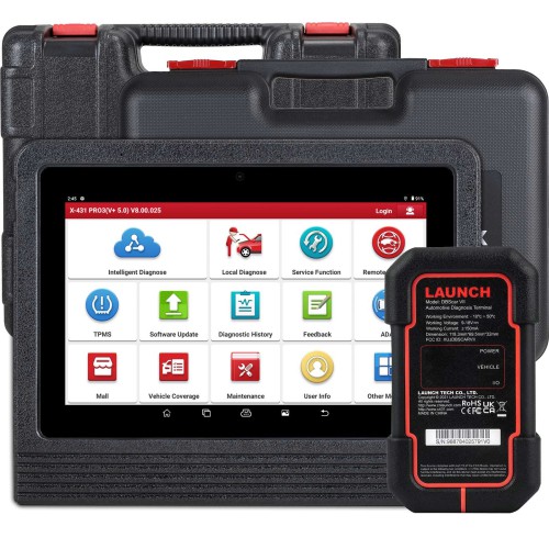 95% Nuovo Seconda Mano Launch X-431 PRO3(V+5.0) Wifi/Bluetooth Global Version Full System Scanner