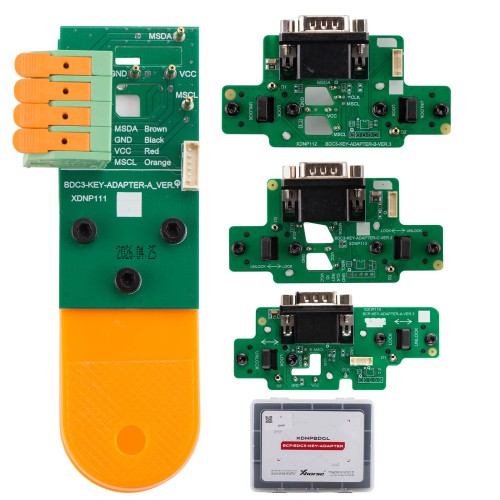 Adattatore Xhorse XDNPBDGL per BMW BDC2 BDC3 - Lettura Senza Saldatura (Solder-Free), Compatibile con VVDI Key Tool Plus/Mini Prog