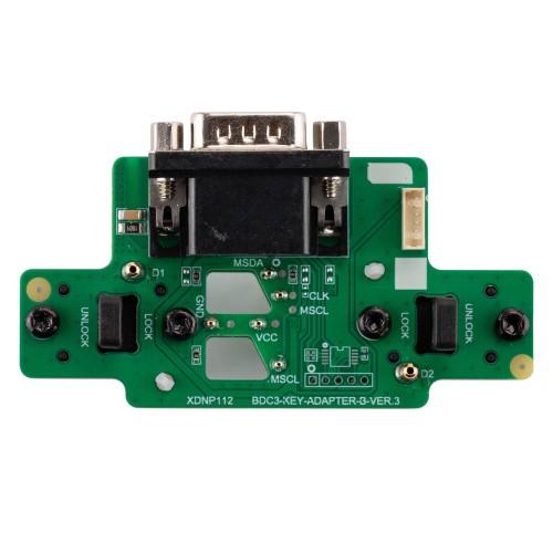 Adattatore Xhorse XDNPBDGL per BMW BDC2 BDC3 - Lettura Senza Saldatura (Solder-Free), Compatibile con VVDI Key Tool Plus/Mini Prog