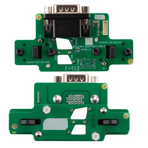 Adattatore Xhorse XDNPBDGL per BMW BDC2 BDC3 - Lettura Senza Saldatura (Solder-Free), Compatibile con VVDI Key Tool Plus/Mini Prog