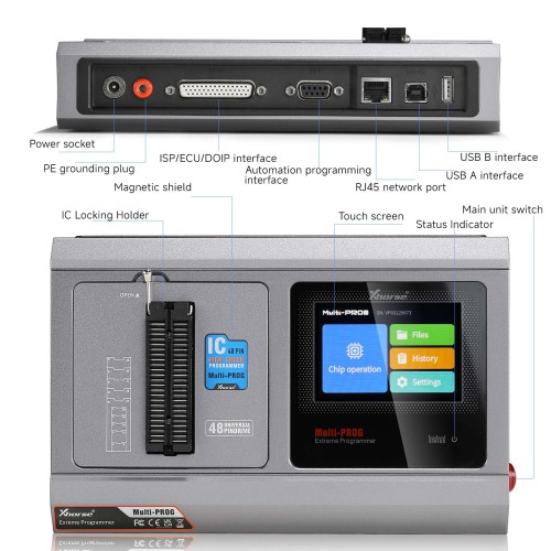 95% Nuovo Seconda Mano-XHORSE Multi Prog Multi-prog ECU TCU Gearbox Programmatore Aggiornata Versione di VVDI Prog Spedizione Gratuita