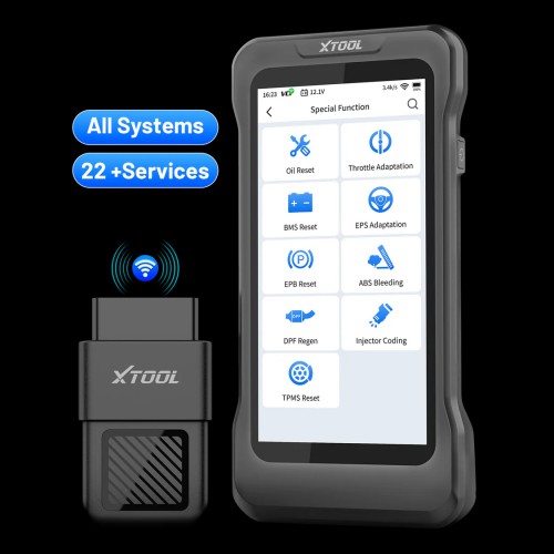 XTOOL TP580 Handheld Automotive TPMS Diagnostic Tool, Supports 22 Special Functions, Full Systems Diagnoses, 22 Kinds of Language