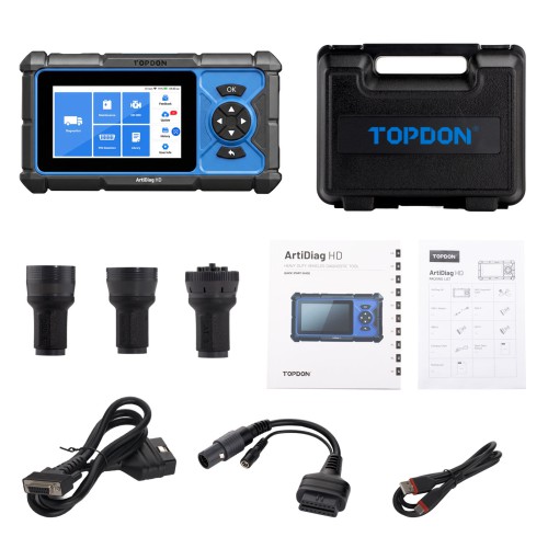 2026 TOPDON Artidiag HD 5" Heavy-Duty Scan Tool Service Functions