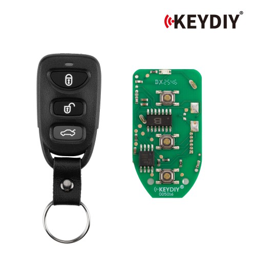 KEYDIY KD B09-4 Universal Remote Key 3+1 Buttons for Hyundai KIA Type 5pcs/Lot