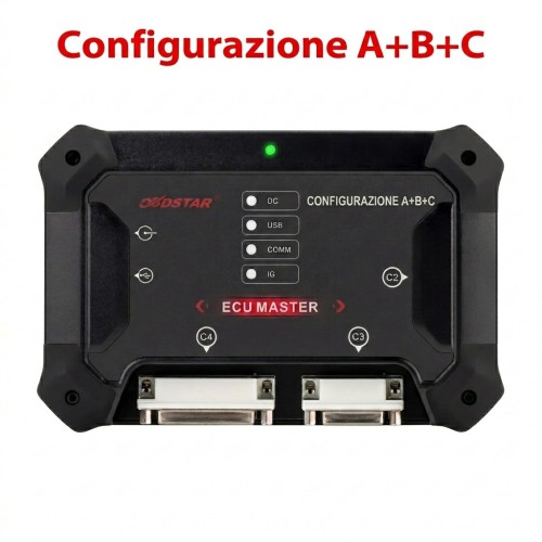 2026 OBDSTAR ECU Master (Configurazione A+B+C): Programmatore ECU su PC per Auto, EV, Moto e Mezzi Pesanti (HD)
