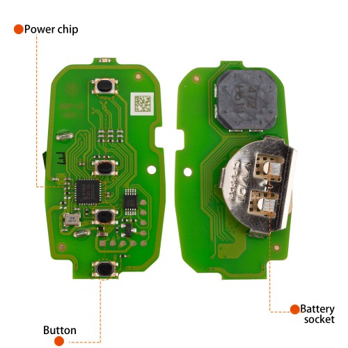 Xhorse XSCLN1EN  Universal Remote Key 4Buttons Chevrolet Style