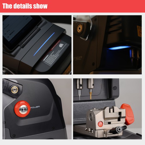 Seconda-Mano 95% Nuovo Originale Xhorse Dolphin XP005L XP-005L Automatic Key Cutting Machine con Touch Screen Regolabile e Batteria