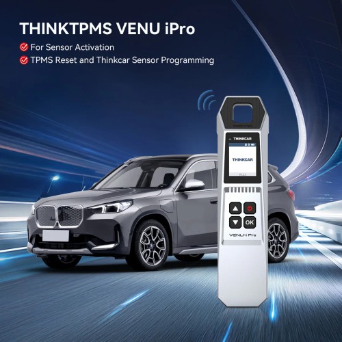 THINKCAR VENU IPRO Tire Pressure Diagnosis Tool, Supports Sensor Activation/ Programming/ Learning, Tire Pressure Fault Diagnosis